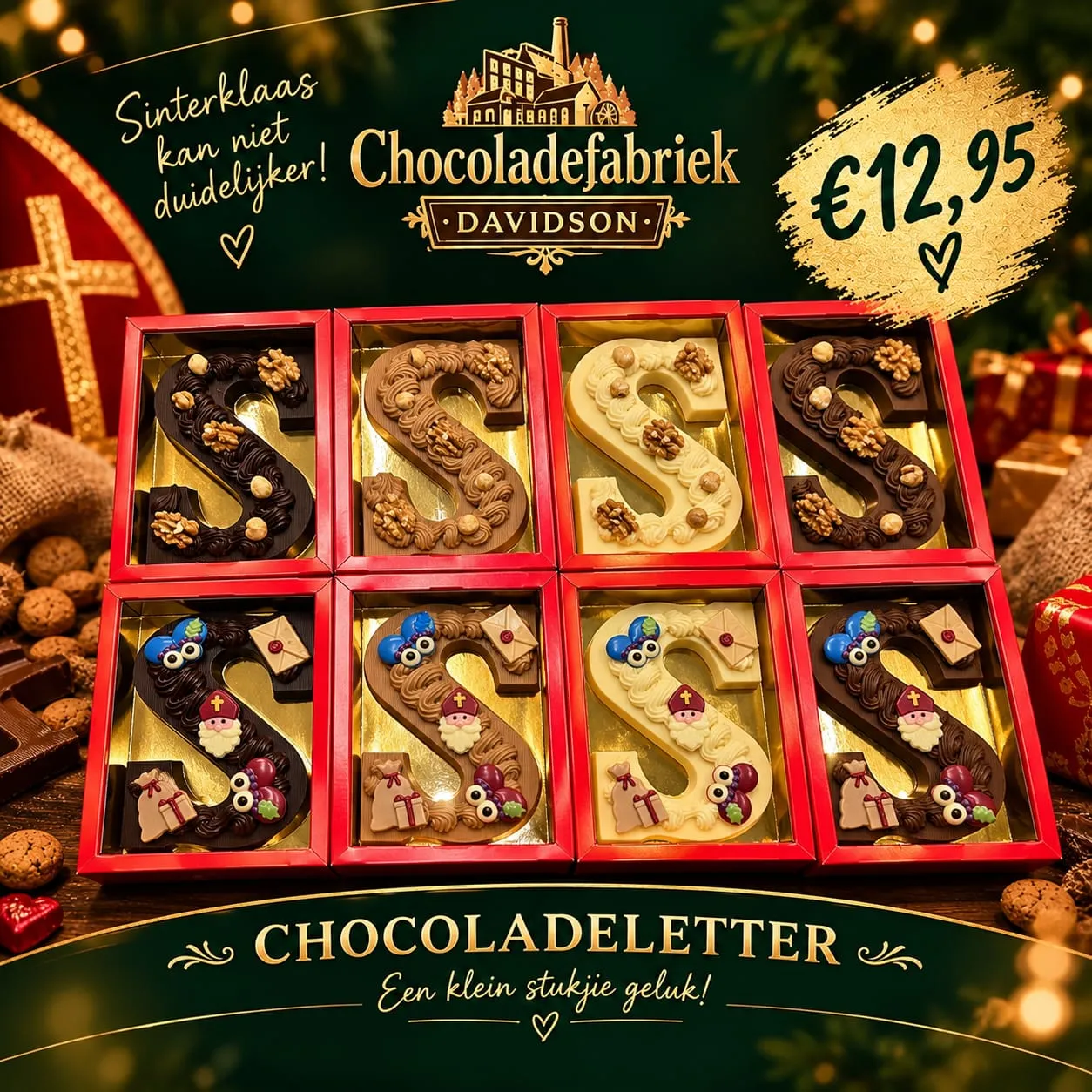 Chocoladeletters LUX