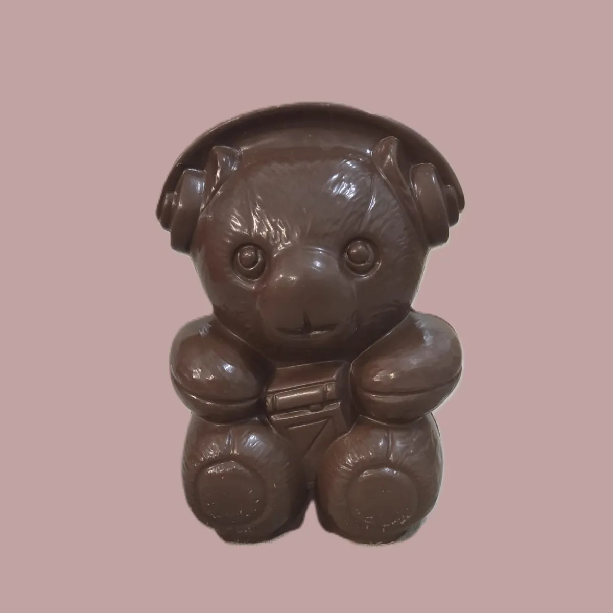 Chocoladebeer in melkchocolade